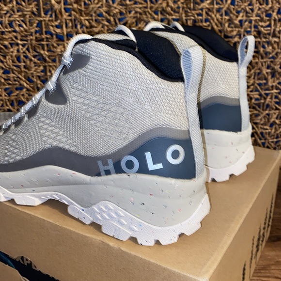 NEW HOLO TROY MID HIKING SHOES MENS SZ 10 sustainable footwear NIB MOON - Picture 4 of 7